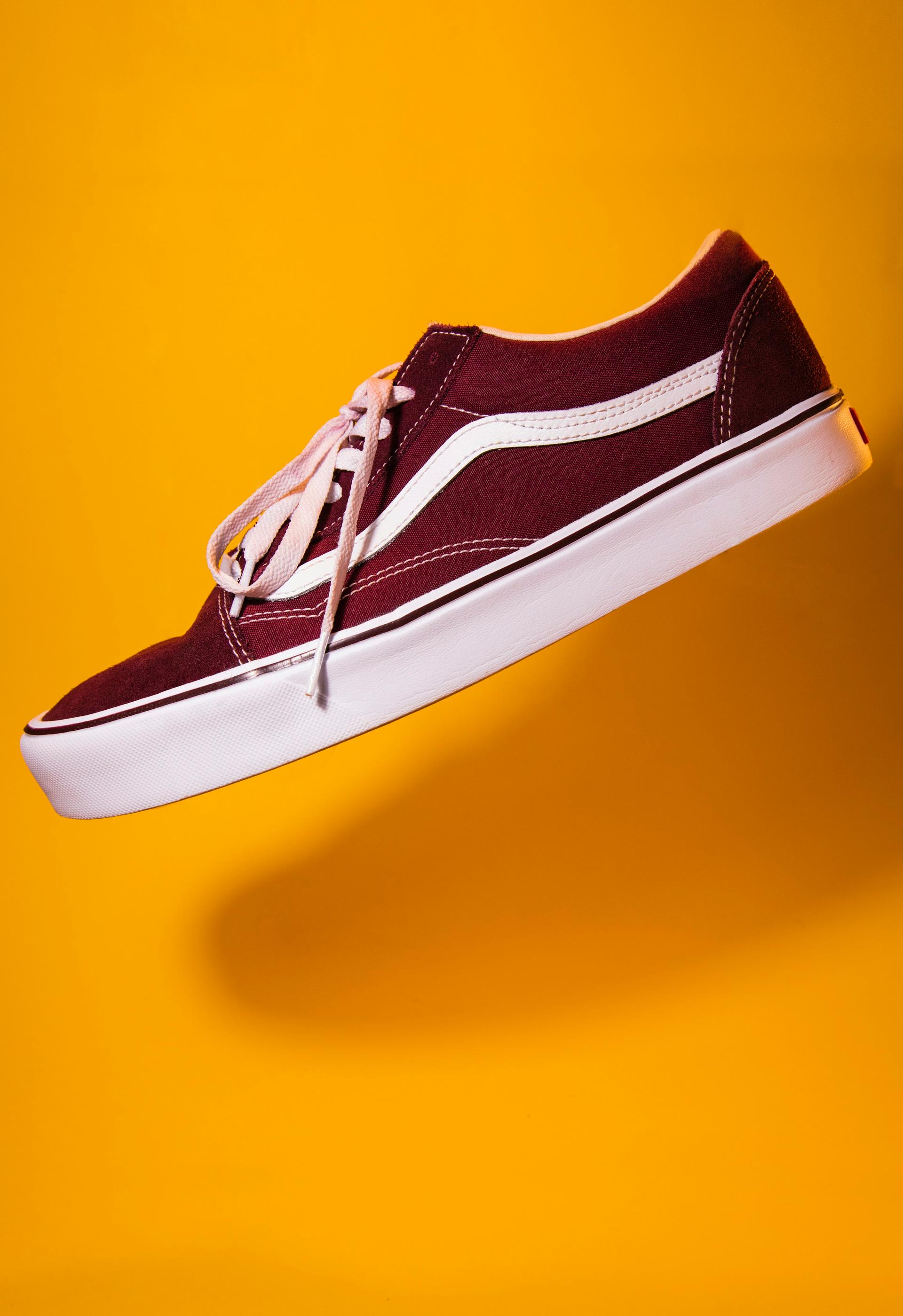 Vans Classic Red Canvas Sneakers - Step into Iconic Style